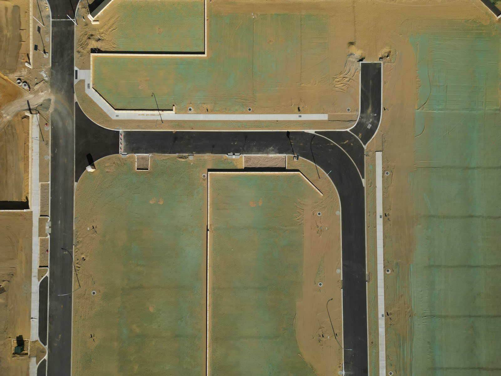 Land property development site